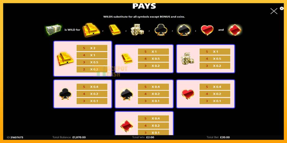 Cash Falls: Add Em Up Gold машина за игри за пари, слика 5