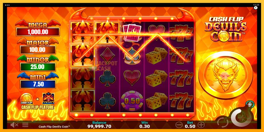 Cash Flip Devils Coin машина за игри за пари, слика 5