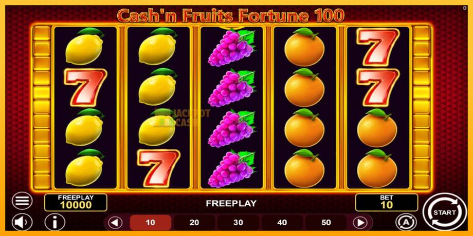 Cashn Fruits Fortune 100 машина за игри за пари, слика 1