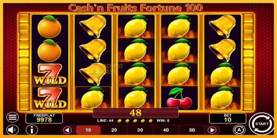 Cashn Fruits Fortune 100 машина за игри за пари, слика 2