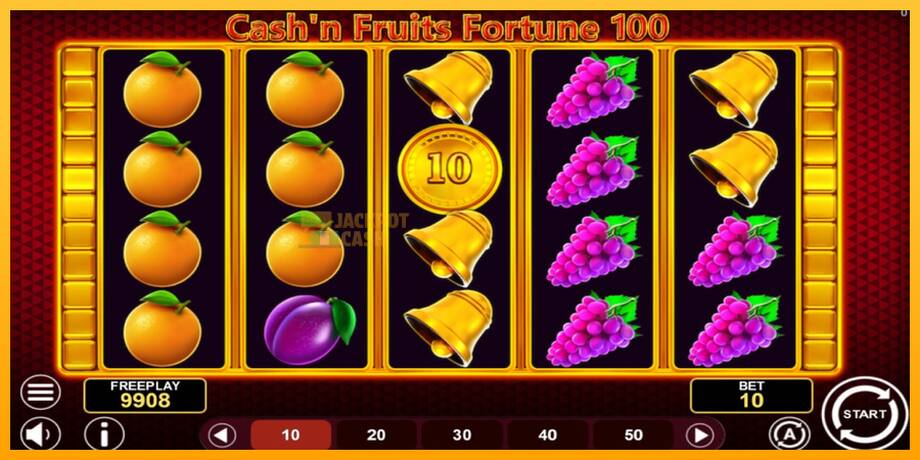 Cashn Fruits Fortune 100 машина за игри за пари, слика 3