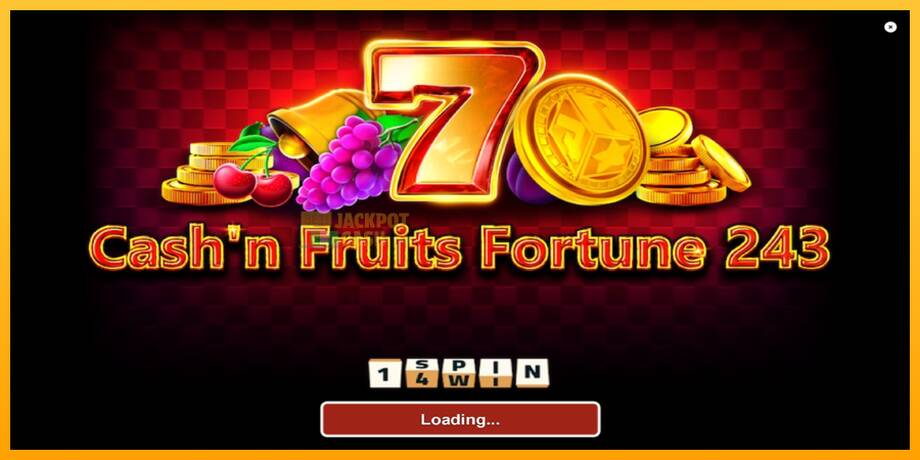 Cashn Fruits Fortune 243 машина за игри за пари, слика 1