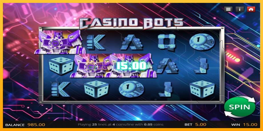 Casino Bots машина за игри за пари, слика 2