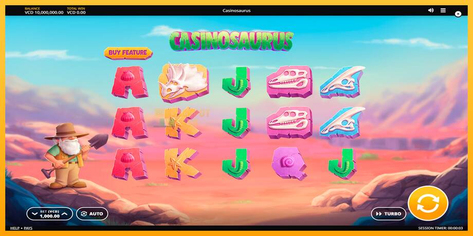 Casinosaurus машина за игри за пари, слика 1