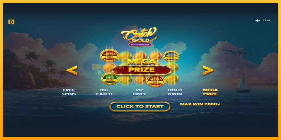 Catch The Gold Hold and Win машина за игри за пари, слика 1