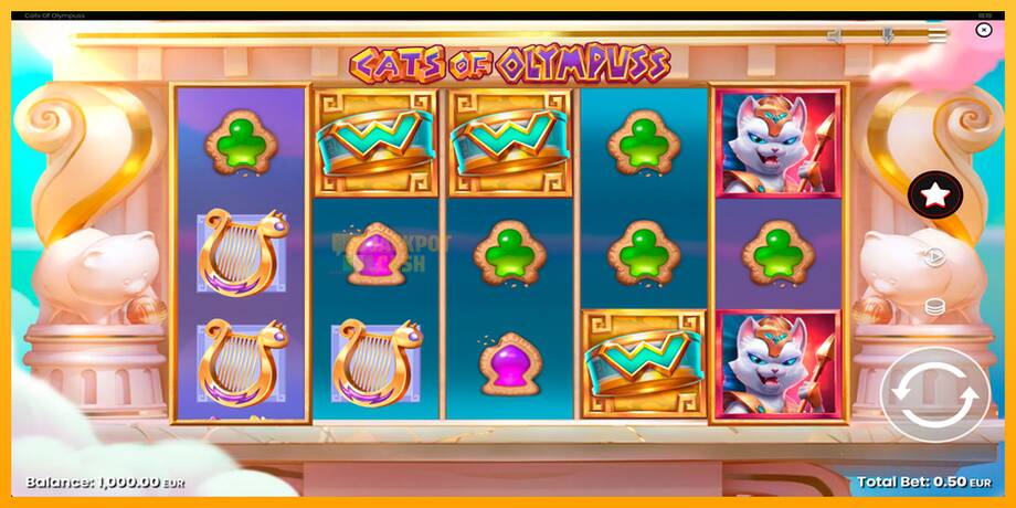 Cats of Olympuss машина за игри за пари, слика 1