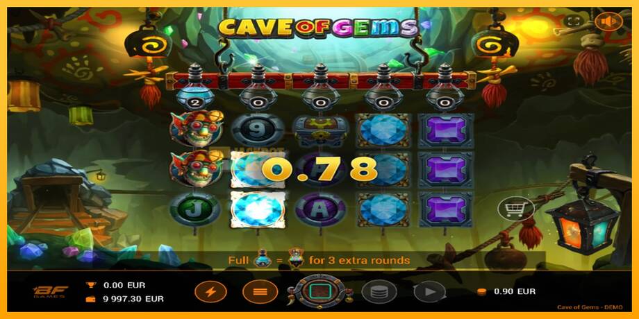 Cave of Gems машина за игри за пари, слика 3