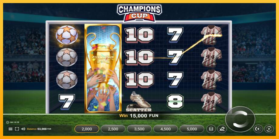 Champions Cup машина за игри за пари, слика 2