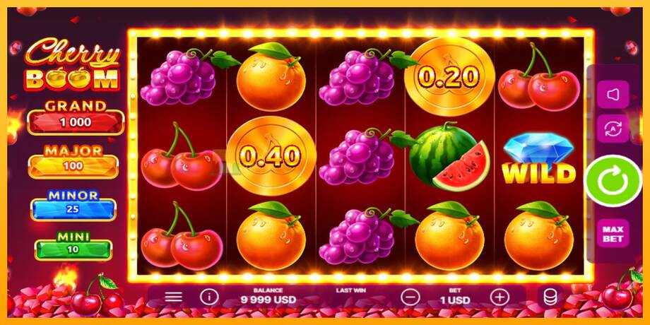 Cherry Boom машина за игри за пари, слика 2