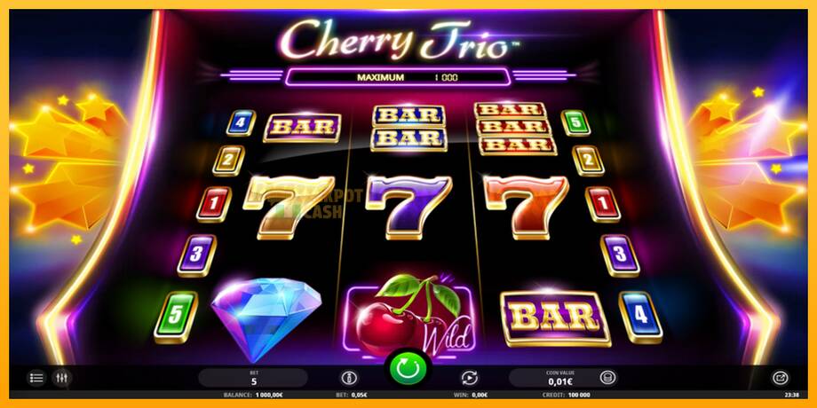 Cherry Trio машина за игри за пари, слика 2