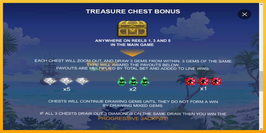 Chests of Plenty машина за игри за пари, слика 4