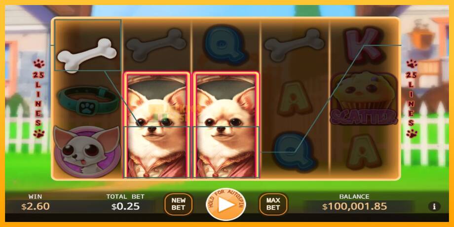 Chihuahua Party машина за игри за пари, слика 3