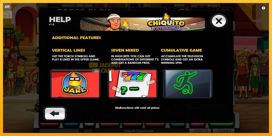 Chiquito FistroGames машина за игри за пари, слика 7