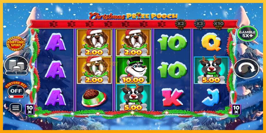 Christmas Prize Pooch машина за игри за пари, слика 1