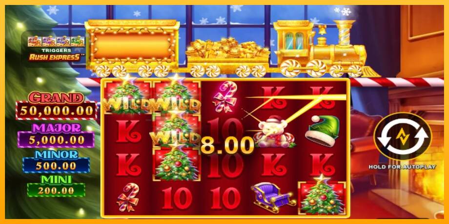 Christmas Rush Express машина за игри за пари, слика 3