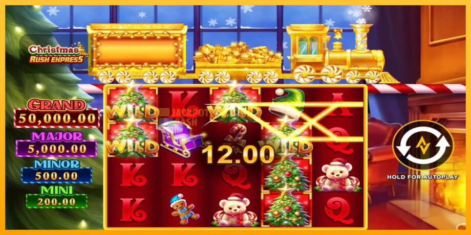 Christmas Rush Express машина за игри за пари, слика 4