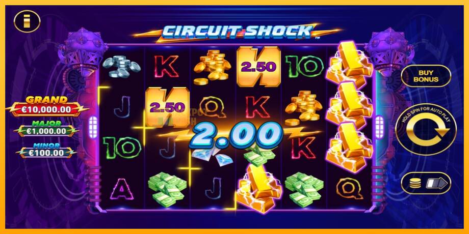 Circuit Shock машина за игри за пари, слика 3