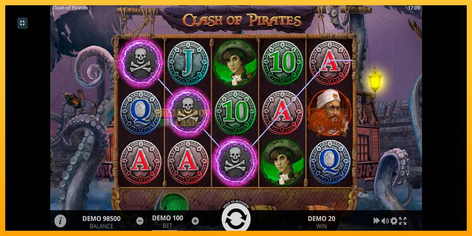 Clash of Pirates машина за игри за пари, слика 6