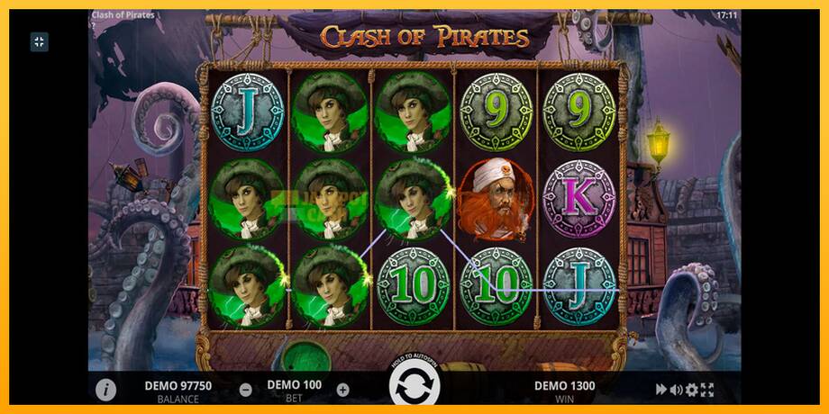 Clash of Pirates машина за игри за пари, слика 9