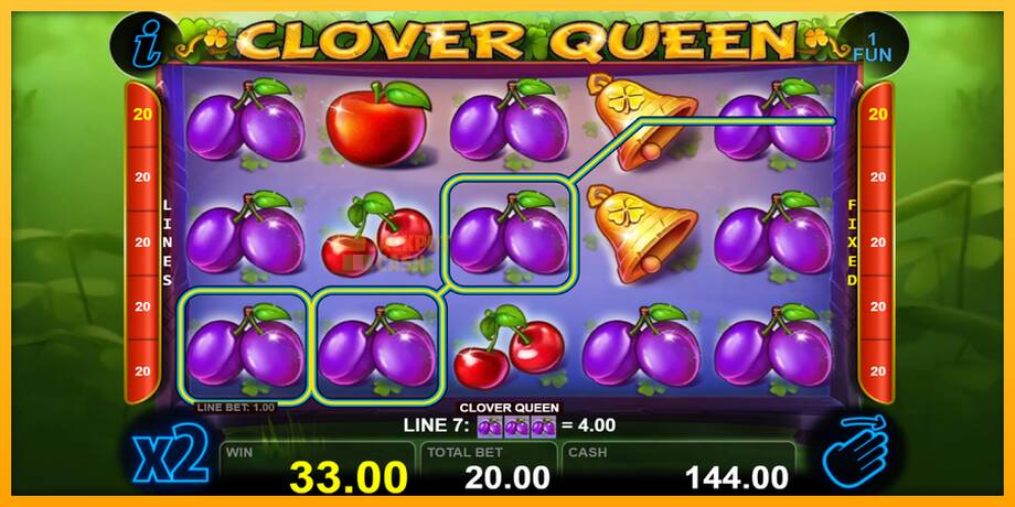 Clover Queen машина за игри за пари, слика 4