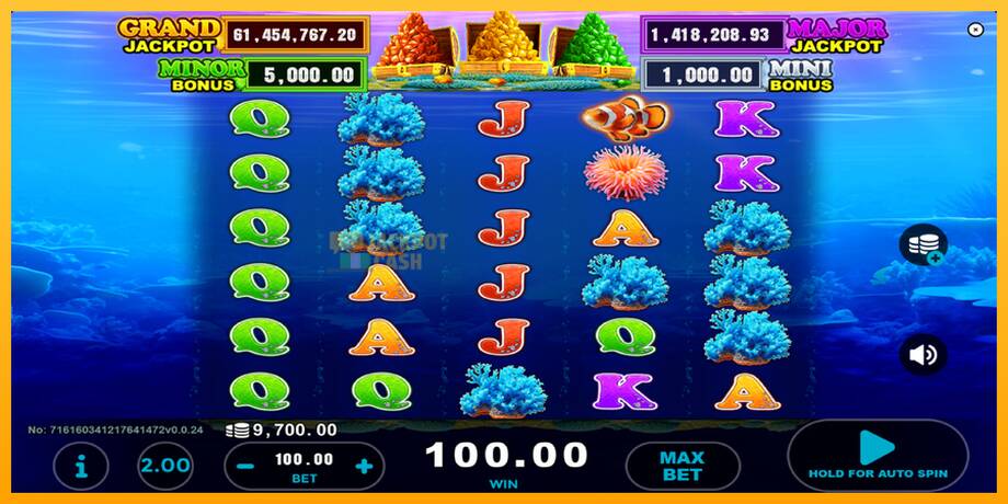 Clown Fish Treasure машина за игри за пари, слика 3