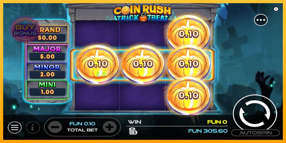 Coin Rush: Trick o Treat машина за игри за пари, слика 3