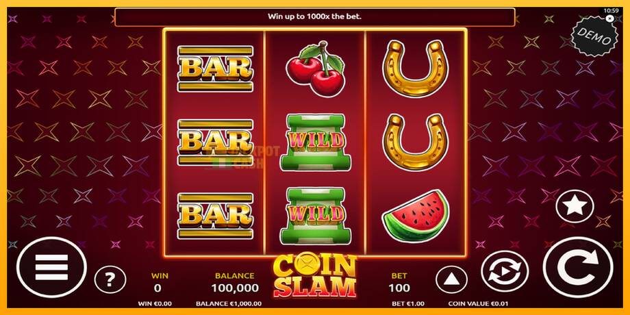 Coin Slam машина за игри за пари, слика 2