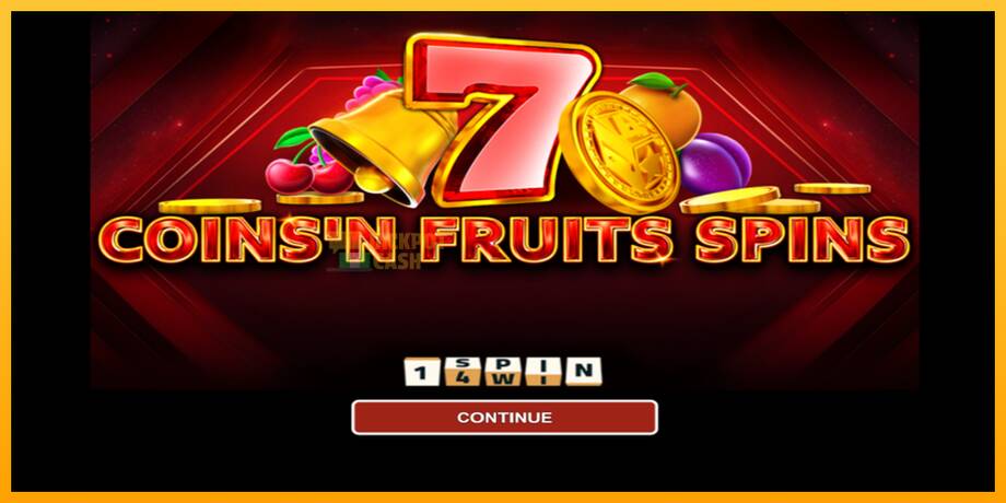 Coinsn Fruits Spins машина за игри за пари, слика 1