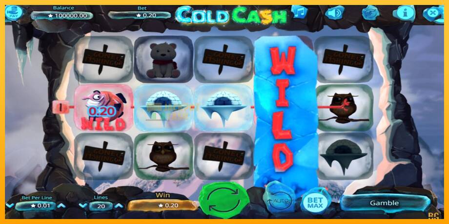 Cold Cash машина за игри за пари, слика 1