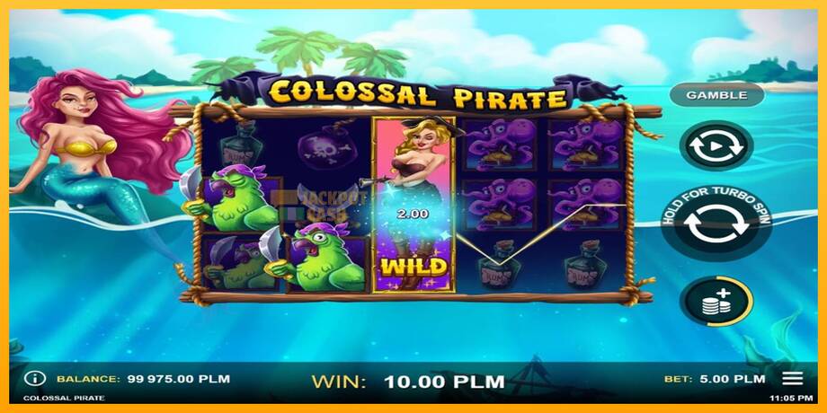 Colossal Pirate машина за игри за пари, слика 3