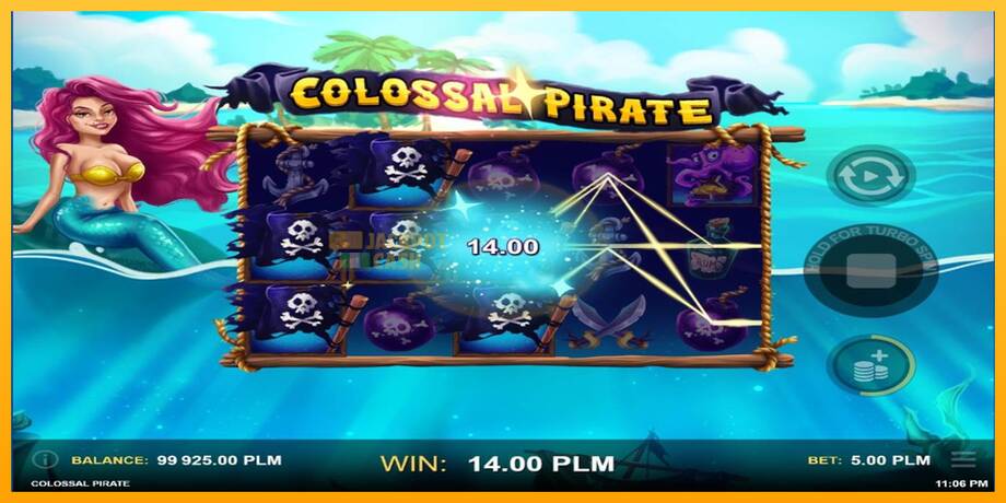 Colossal Pirate машина за игри за пари, слика 4