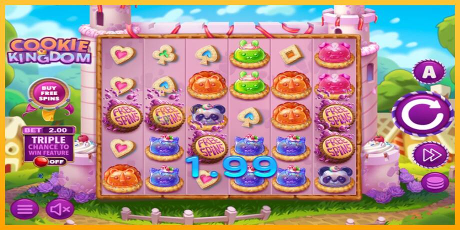 Cookie Kingdom машина за игри за пари, слика 3