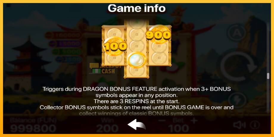 Cool Dragon: Hold to Win машина за игри за пари, слика 7