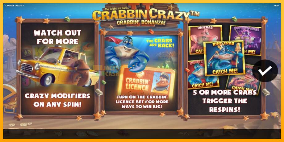 Crabbin Crazy 2 машина за игри за пари, слика 1