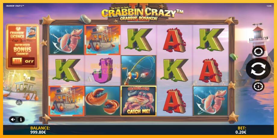 Crabbin Crazy 2 машина за игри за пари, слика 2