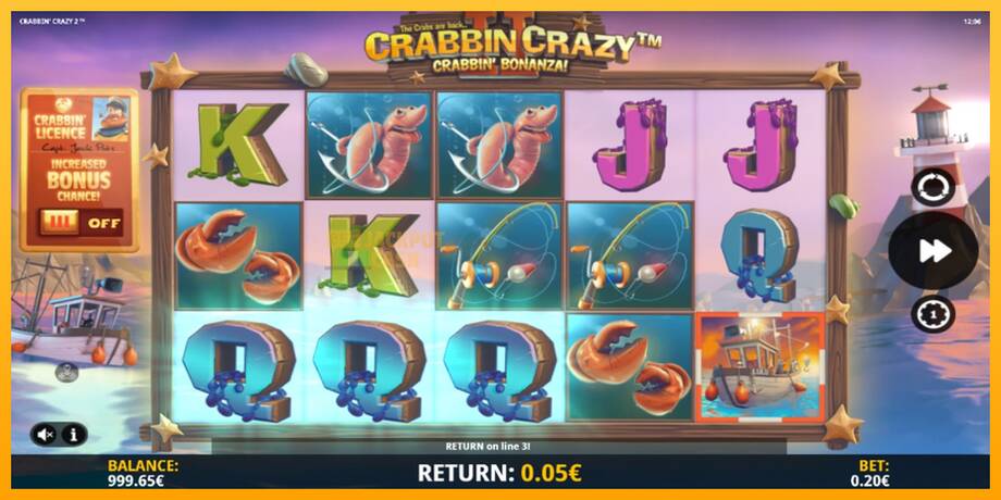 Crabbin Crazy 2 машина за игри за пари, слика 3