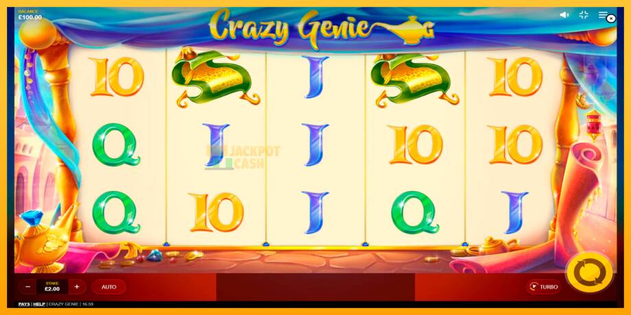 Crazy Genie машина за игри за пари, слика 1