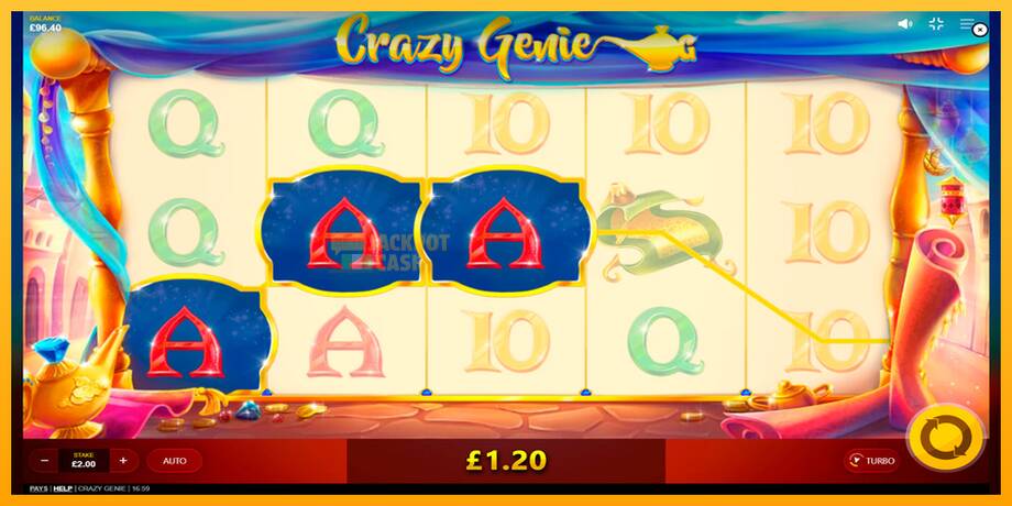 Crazy Genie машина за игри за пари, слика 4