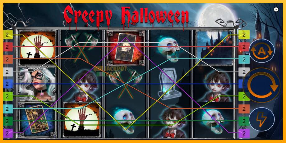 Creepy Halloween машина за игри за пари, слика 2