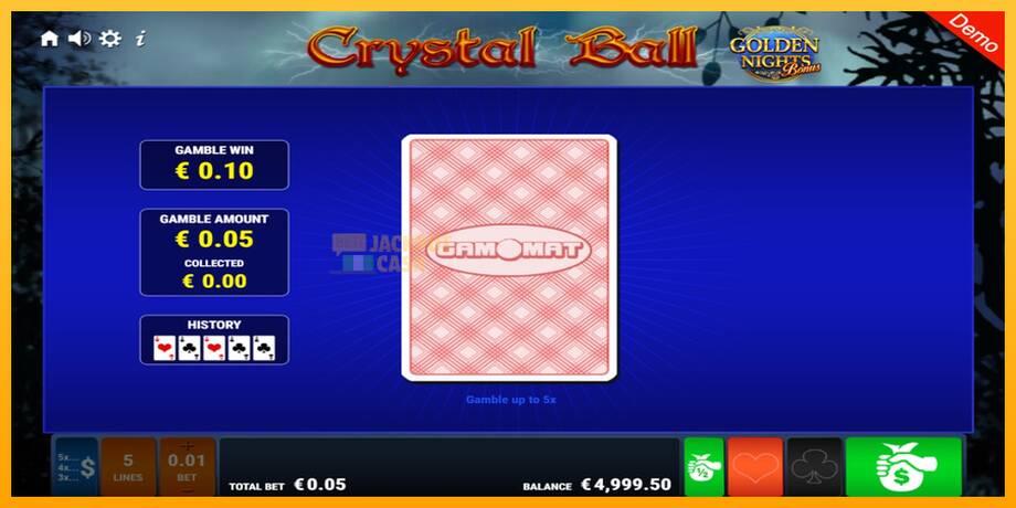 Crystal Ball Golden Nights машина за игри за пари, слика 3