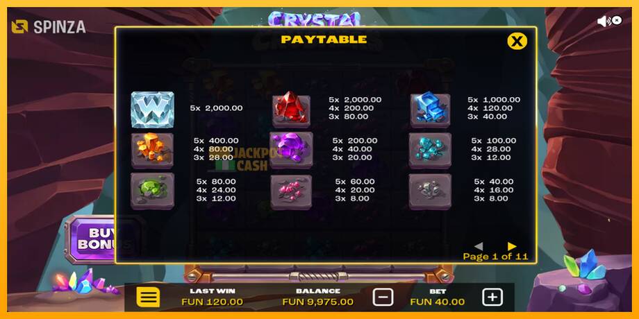 Crystal Crushers машина за игри за пари, слика 5