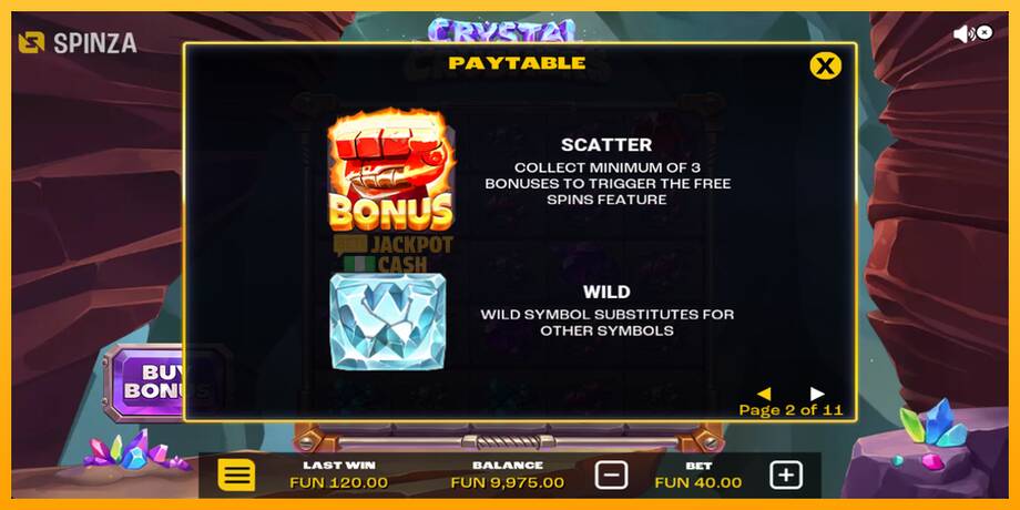 Crystal Crushers машина за игри за пари, слика 6