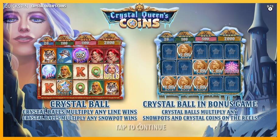 Crystal Queens Coins машина за игри за пари, слика 1