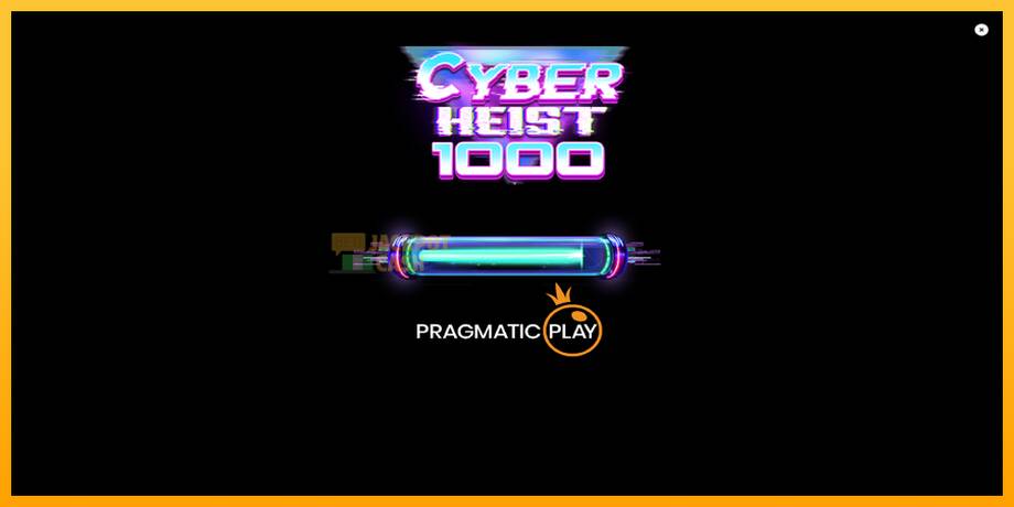 Cyber Heist 1000 машина за игри за пари, слика 1