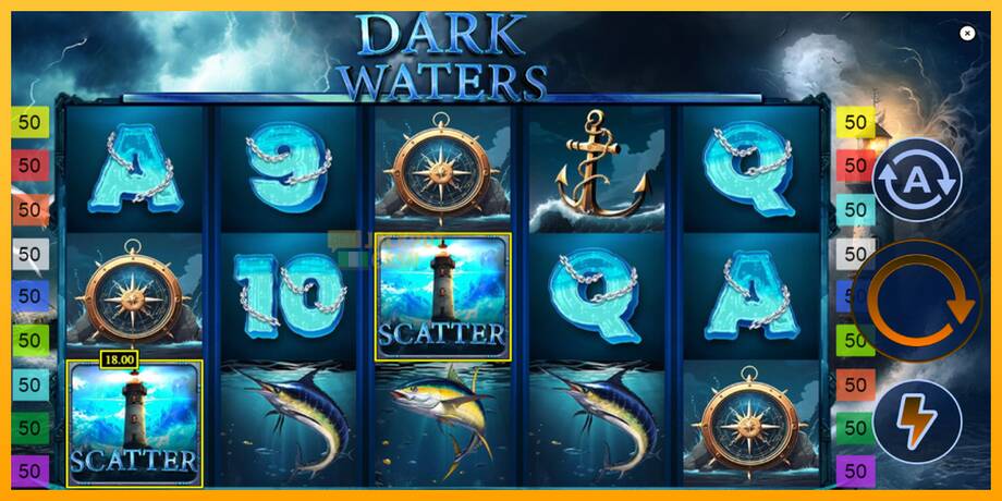 Dark Waters машина за игри за пари, слика 2