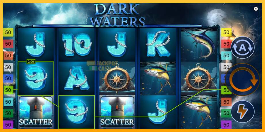 Dark Waters машина за игри за пари, слика 3