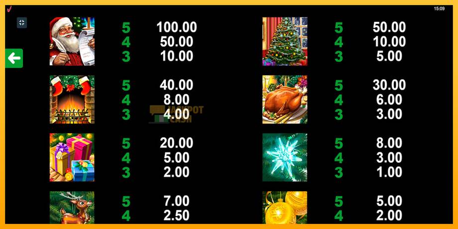 Deck The Halls машина за игри за пари, слика 7