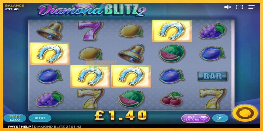 Diamond Blitz 2 машина за игри за пари, слика 3