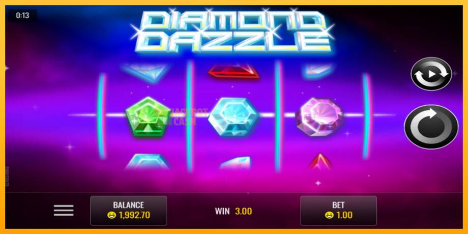 Diamond Dazzle машина за игри за пари, слика 2