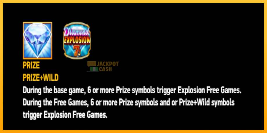 Diamond Explosion 7s SE машина за игри за пари, слика 4